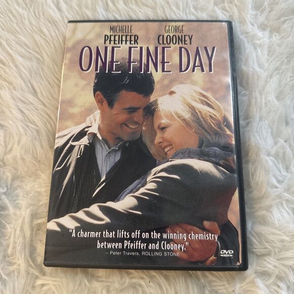 One Fine Day George Clooney Michelle Pfeiffer (DVD, 1999) - Picture 1 of 4